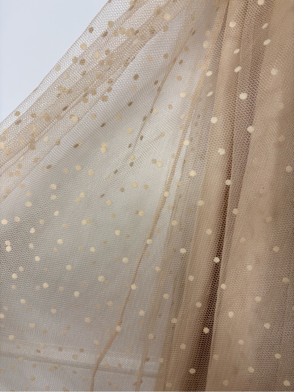 Disney by Lauren Conrad polka Dot Tulle Midi Skirt in Beige - Picture 10 of 16